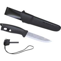 Couteau dextérieur MoraKniv Companion-Spark 13567 avec porte-couteau, avec allume-feu noir 1 pc(s)