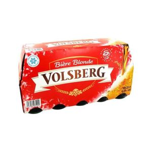 BIERE Volsberg Bière blonde 4.2% 10 x 25 cl 4.2%vol.