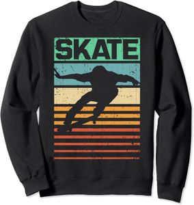 SKATEBOARD - LONGBOARD Skateboard Skate Retro Skateboarding Skateboarder Skater Sweatshirt.[Z993]