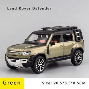 VEHICULE RADIOCOMMANDE Vert2 - Modèle de voiture Land Rover Range Rover Suv 1:24, Simulation de son et lumière, Dos côtelé, Collecti