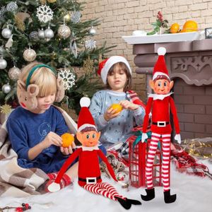 Lot de 2 jouets en peluche elfe de Noël – 12 lutins garçons et filles (lot  de 2) personnages en peluche de vacances : : Jeux et Jouets