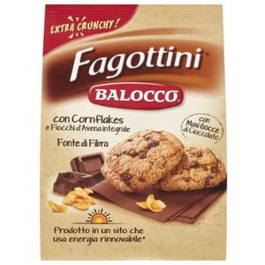 BISCUITS CHOCOLAT BALOCCO Fagottini - Biscuits sablés aux morceaux de chocolat 700g