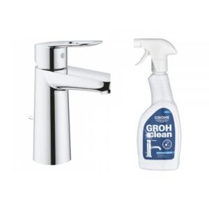 ROBINETTERIE SDB Robinet lavabo Grohe BauLoop - Taille M + produit entretien