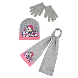 Bonnet echarpe gants enfant fille - Cdiscount