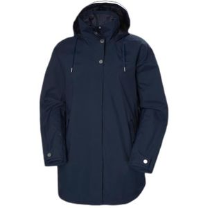 VESTE DE SPORT Veste imperméable femme Helly Hansen Valentia - navy - coupe trapèze - manches raglan - respirante