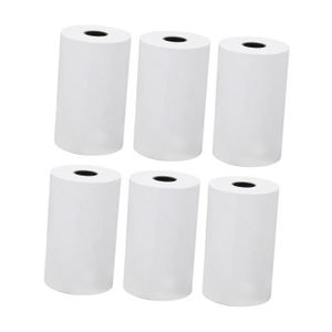 PAPIER THERMIQUE Qiilu Rouleaux de papier thermique pour reçus 50 r