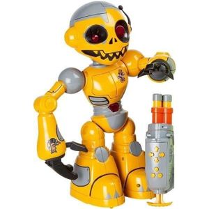 ROBOT - ANIMAL ANIMÉ Robot Zombie - WOWWEE - Sablon - Yeux lumineux - Indicateur de vie - Télécommande - Garçon - A partir de 6 ans