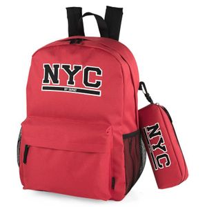 Sac à Dos Gymboree Garçon Thème Football - Rouge, Neuf Avec étiquette, Ballon Imprimé
