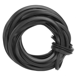 SERRE DE JARDINAGE JAR Fournitures d'accessoires serre chaude câble ligne bande en caoutchouc serre noire pour cachetage en verre(4m ) JR033