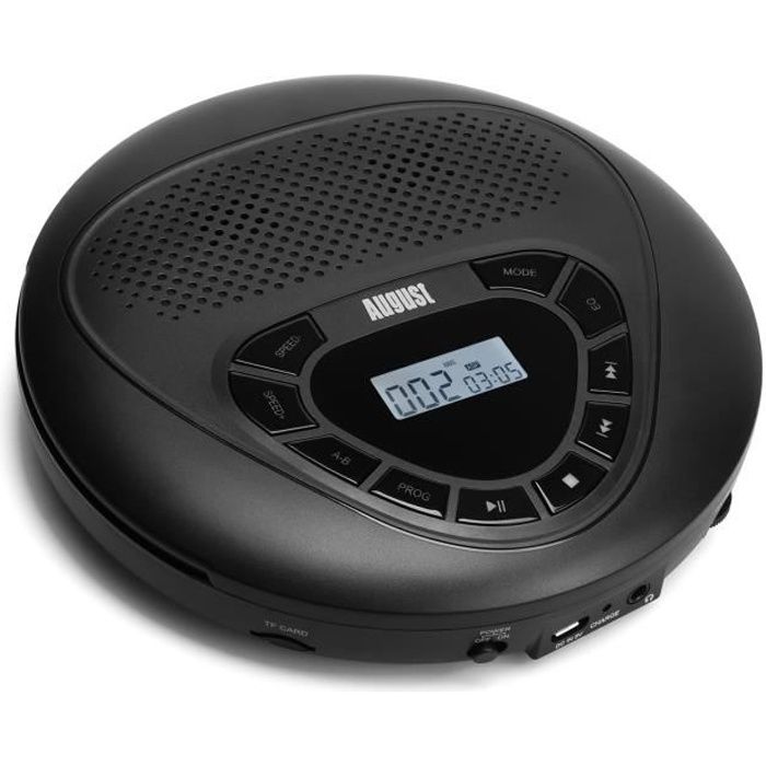Lecteur Radio CD portable noir Bluetooth, port USB CD62NUSBBT - Cdiscount  Jeux - Jouets