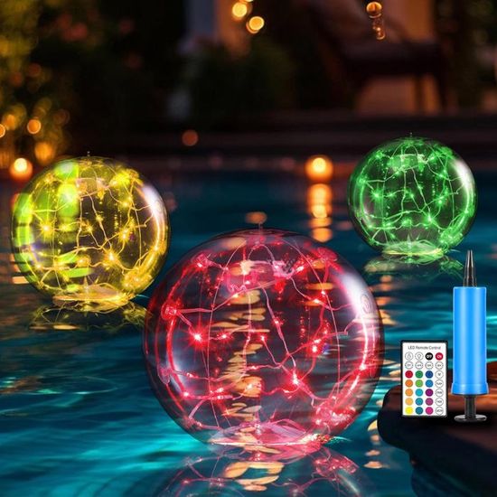 Lumières de Piscine flottantes solaires à LED, lumières de Piscine solaires efficaces Pratiques Lumières de Piscine flottantes solaires à LED, lumières de Piscine solaires efficaces Pratiques