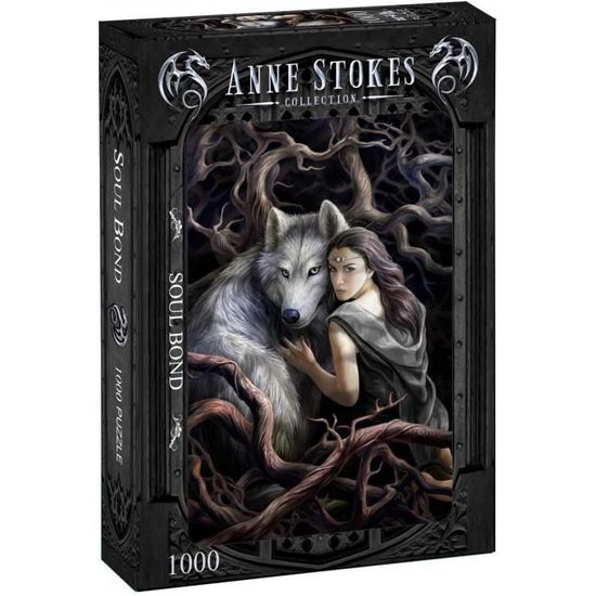 Clementoni Puzzle 1000 Pièces Anne Stokes – Siren's Lament, Compact Box, Fabriqué En Italie