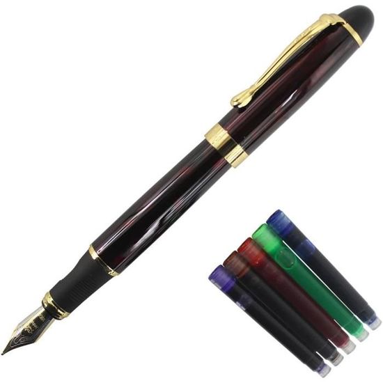 Stylo Plume Compte-gouttes (eyedropper) Transparent - Plume Fine (F) - Modèle St5959 - Marque Sodial - Neuf Avec étiquettes