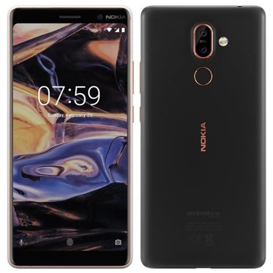 Nokia 7 Plus 64 Go - -- Noir