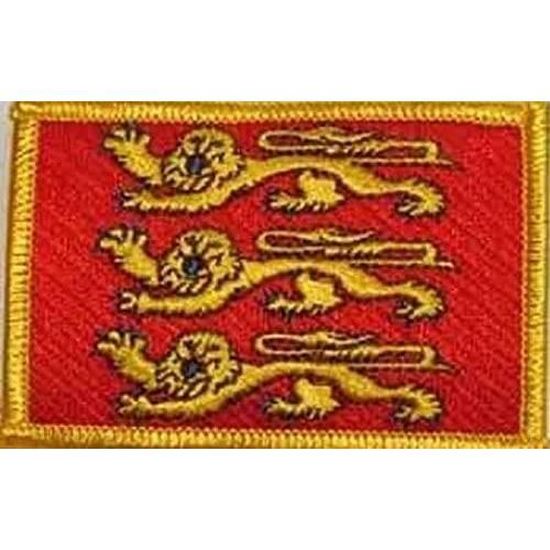 Écusson Drapeau De Saint-Étienne Thermocollant - 9x6 Cm, à Coudre Ou à Repasser, Support Textile