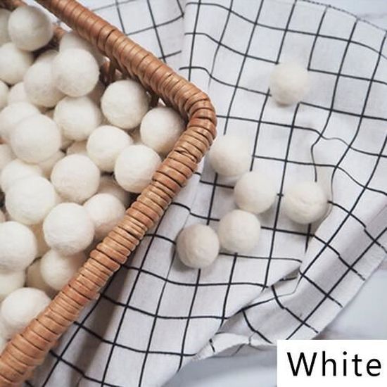 Baker Ross Lot De 50 Boules De Feutre Colorées Pour Enfants Et Adultes, Fabrication De Bijoux