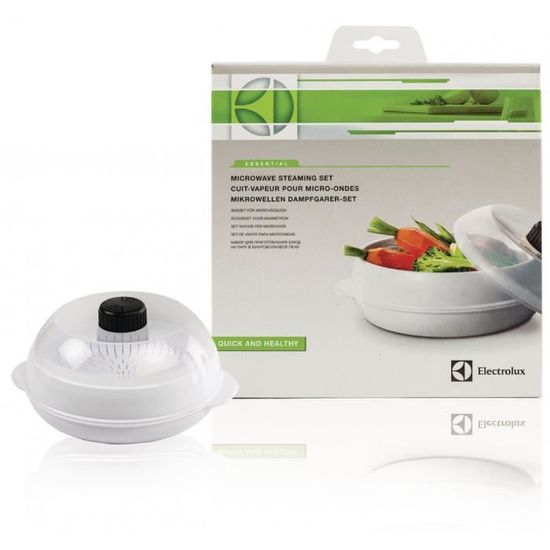 Cuiseur Vapeur Pour Micro-ondes – 1,5 L Pratique Et Réutilisable Pour Légumes Et Poissons