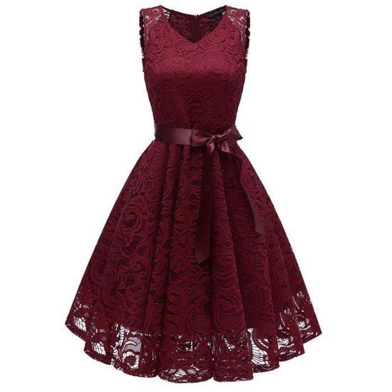 Allegra K Mini Robes Sans Bretelles Pour Femme