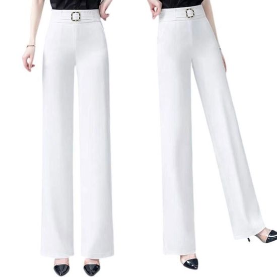 Jean Baggy Femme Taille Haute – Coupe Large Et Confortable, Idéal Pour Un Style Décontracté Streetwear