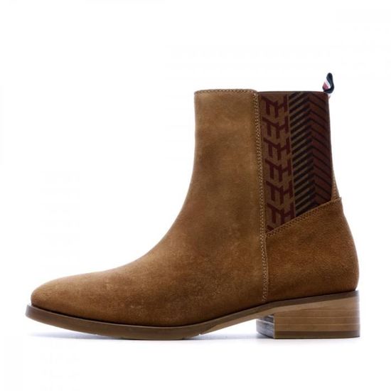 Bottine camel best sale tommy hilfiger