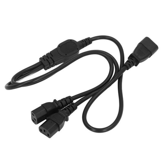Lindy - Rallonge De Câble D'alimentation - IEC 60320 C14 Pour IEC 60320 C13 50 Cm