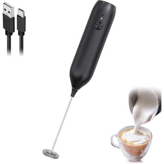 Mini mousseur à lait portable rechargeable pour café matcha