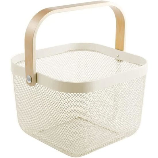 Panier De Rangement En Métal Panier De Fruits Panier Rond Fer Corbeille De Fruits Snack Food