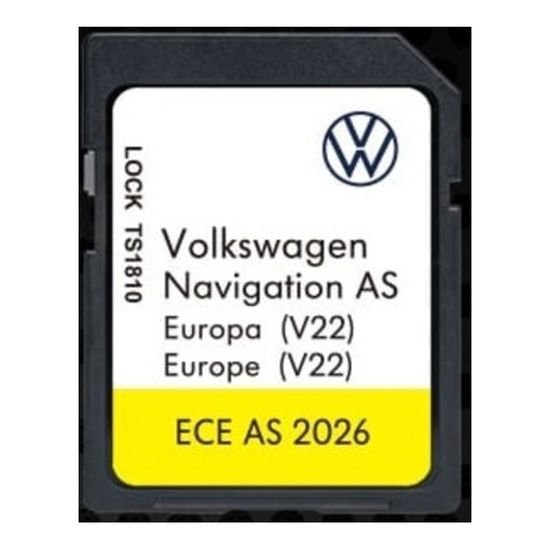 SD-kaart GPS-navigatie Europa - v19 ECE 2024 2025-5NA919866ET - compatibel met Volkswagen Discovery Media 2 MIB2 - Navigatie AS - 32 GB
