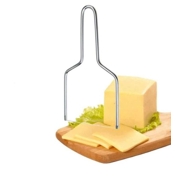 Coupe-fromage trancheuse à râpe à fromage avec rouleau et fil de coupe  remplaçable retro fromage à pâte epaisse en acier inox - Cdiscount  Electroménager