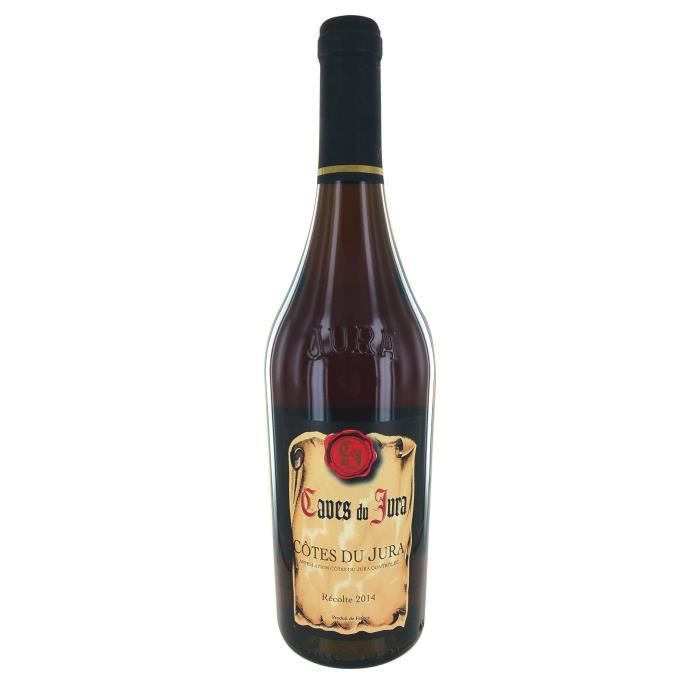 CAVES DU JURA Côtes du Jura - 2014 - Vin Rosé- 75 cl