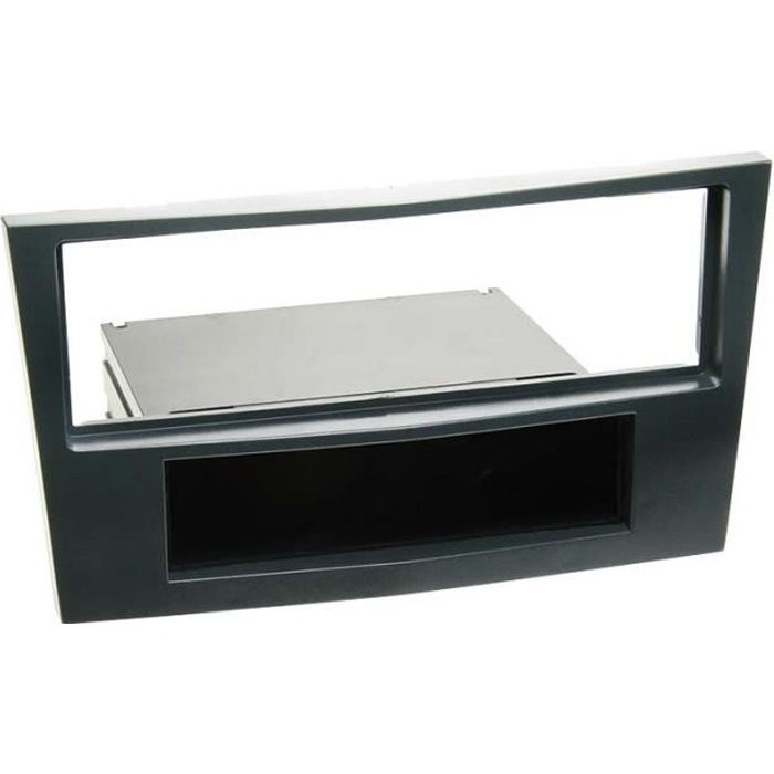 Adaptateur de façade 1-DIN avec vide poche Opel Corsa D stealth noir