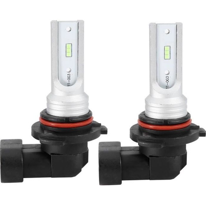 MEIHE LED Ampoule, 2pcs 72W 8000K Ampoule De Phare Brillant Super Clair Bleu De Voiture De Brouillard LED Phare Pour HB4 9006