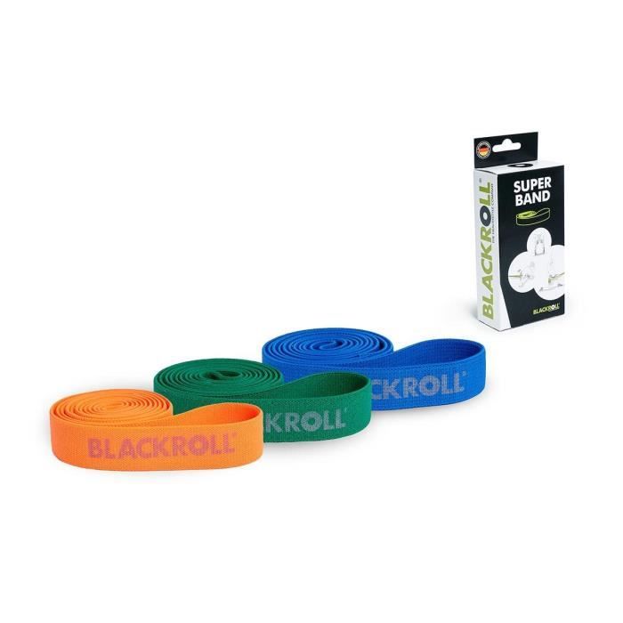 BLACKROLL® SUPER BAND set (faible/moyen/fort)