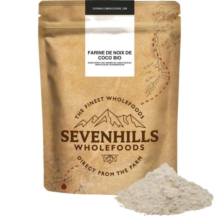 Sevenhills Wholefoods Bio Farine De Noix De Coco 1kg