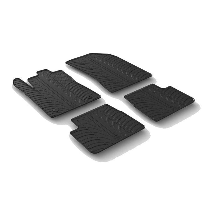 Tapis caoutchouc Citroën C3 depuis 10/2016-LAMPA
