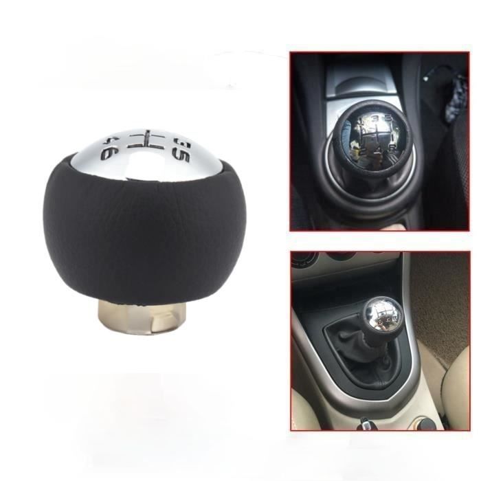 POMMEAU LEVIER VITESSE MANUEL Chrome PR Peugeot 307308 3008407 5008807 citroën C3 C4 C8