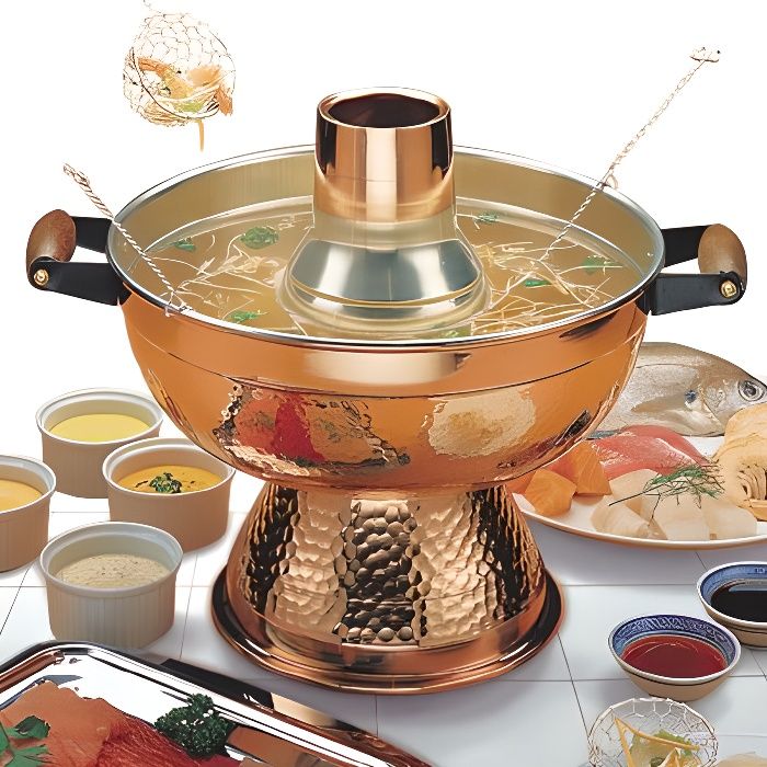 Marmite à Fondue chinoise, électrique