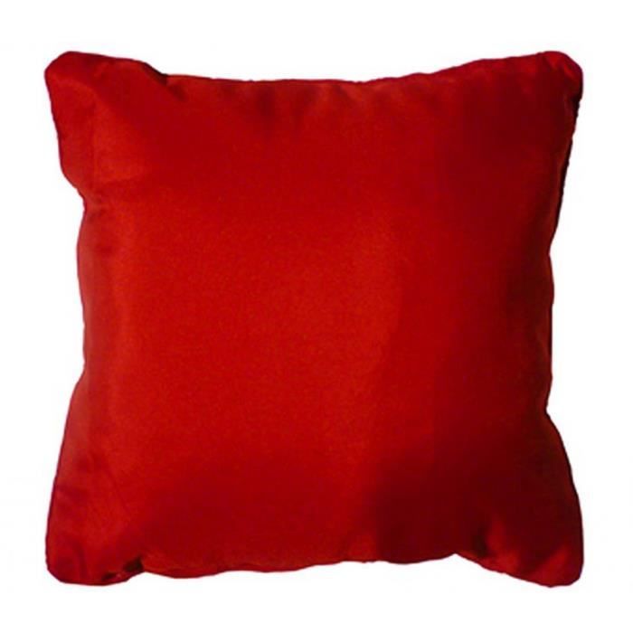 Coussin 40x40 ESSENTIEL rouge
