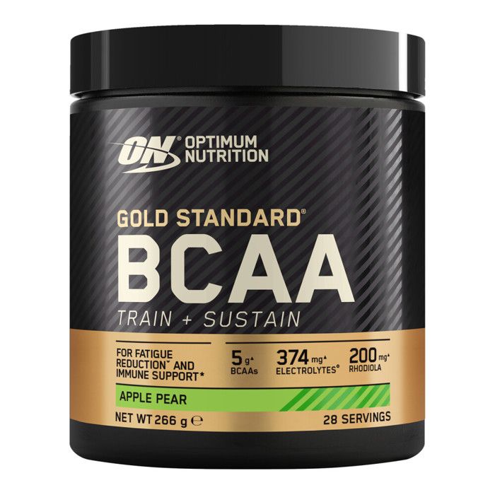OPTIMUM NUTRITION Pot BCAA Train & Sustain Pomme / Poire - 266 gr