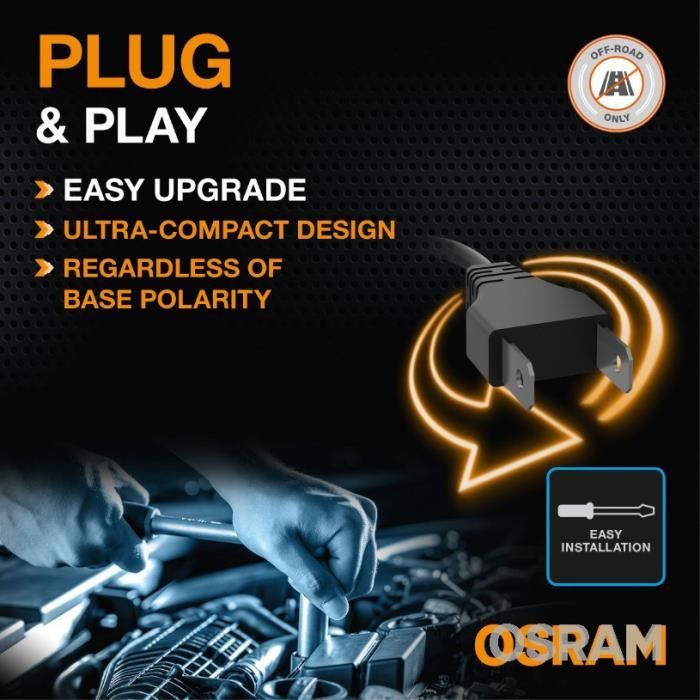 OSRAM LEDriving XTR,H7 lampes de phare à LED, lumière LED blanc froid