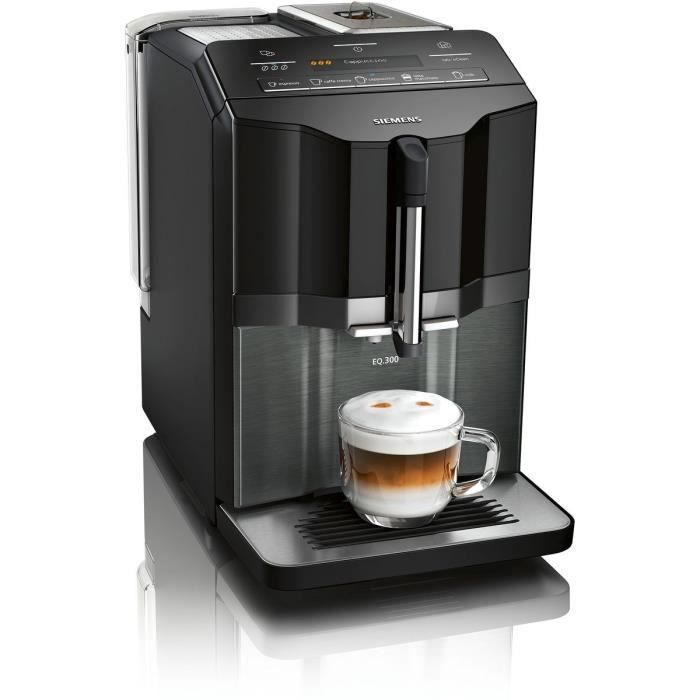 Machine expresso Siemens TI355209RW Noir EQ 300