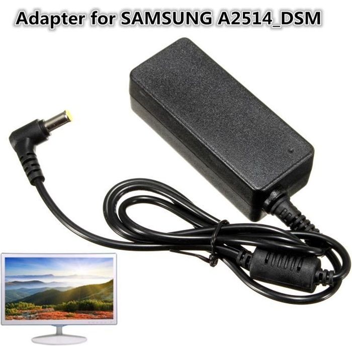 TEMPSA AC Adaptateur Pr SAMSUNG A2514_DSM 14V 1.786A S22c Moniteur Adaptateur Avec Cordon d'alimentation