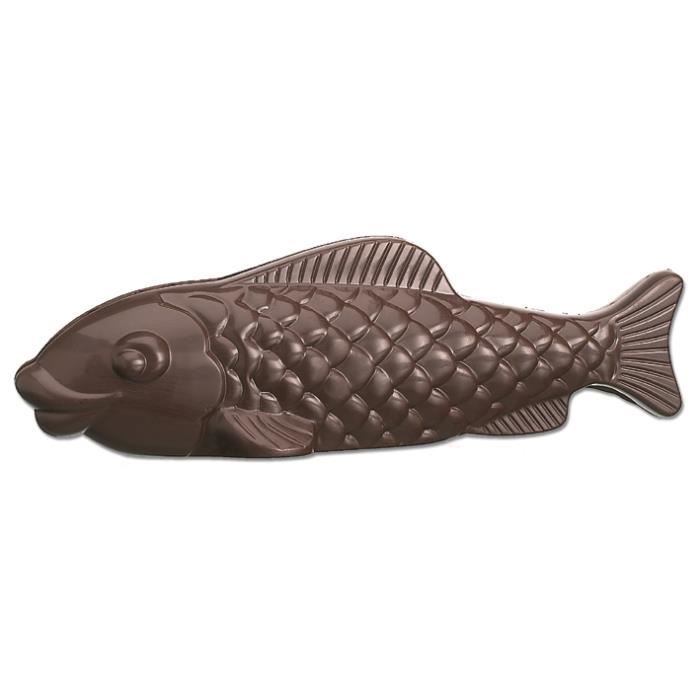 Moule Poisson professionnel. 2 empreintes pour 1 poisson.