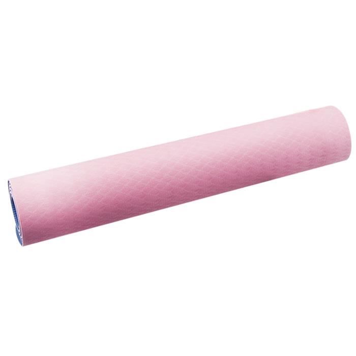 Double Side Anti-slip Yoga Mat Portable Fitness Outdoor Camping Exercise Pad (Random TAPIS DE SOL - TAPIS DE GYM - TAPIS DE YOGA