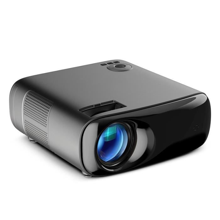 Vidéoprojecteur Android 9.0 Full HD 1080p 4K 3D LED 6000 Lumens WiFi YONIS Noir