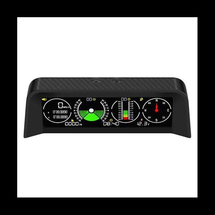 GPS Altimètre électronique FR510 – IPX4, Rechargeable, Boussole, Thermomètre, Hygromètre, Double Système GPS, Affichage Altitude -500 à 9000m