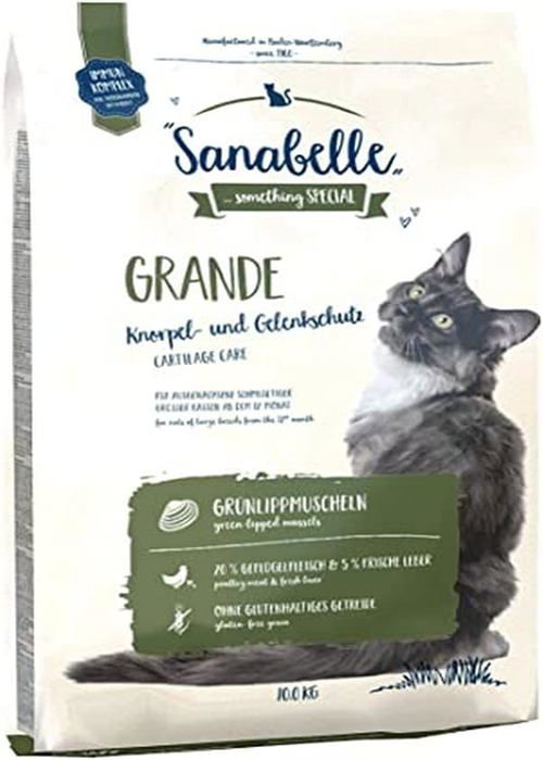 Croquettes pour chats - SANABELLE - 83420010 - Grandes races - Volaille - Sans gluten