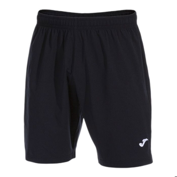 Short de football - Joma Eurocopa III - Noir - Respirant - Taille élastique Short de football - Joma Eurocopa III - Noir - Respirant - Taille élastique