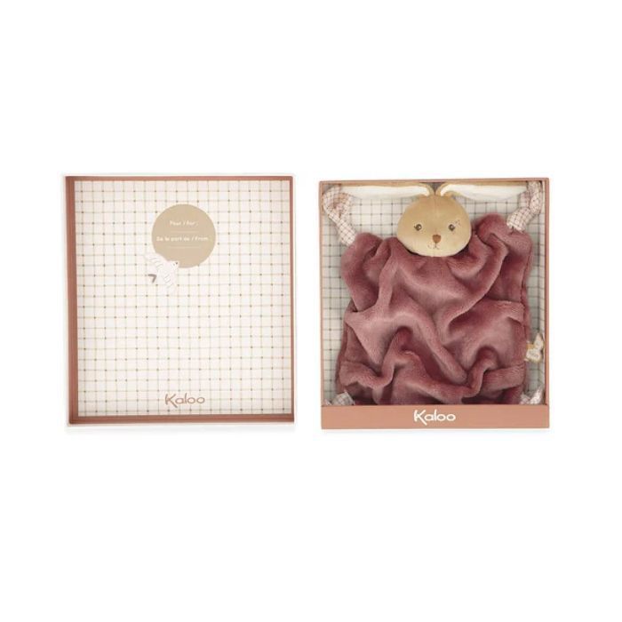 Doudou Lapin Bordeaux - KALOO - PELUCHES/Doudous - Rouge Doudou Lapin Bordeaux - KALOO - PELUCHES/Doudous - Rouge