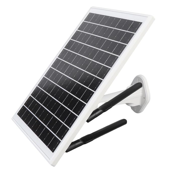Vvikizy Routeur Modem 4G LTE solaire extérieur avec emplacement pour carte SIM – Extenseur WiFi solaire 50M de portée WiFi 15W et